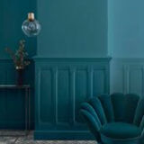 Glass-glazed Parisian wardrobe 1930