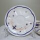 Two ceramic cups by Grignan signed Peguet