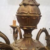 Bronze chandelier from the 50s