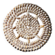 Trivet made of seashells