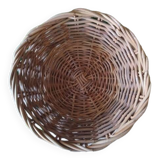 Vintage woven wicker basket