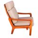 Danish Modern highback recliner armchair by Juul Kristensen for JK Denmark, 1960s