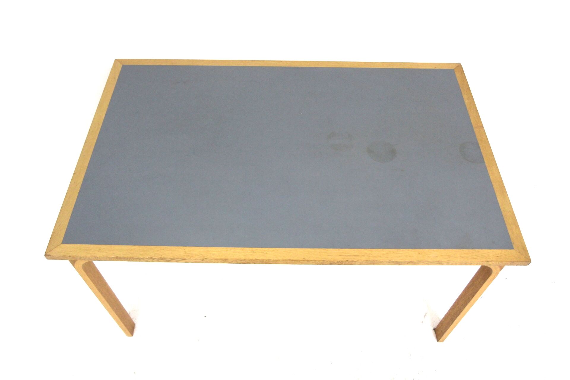 Scandinavian beech dining table, Magnus Olesen, Denmark, 1960.