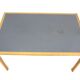 Scandinavian beech dining table, Magnus Olesen, Denmark, 1960.