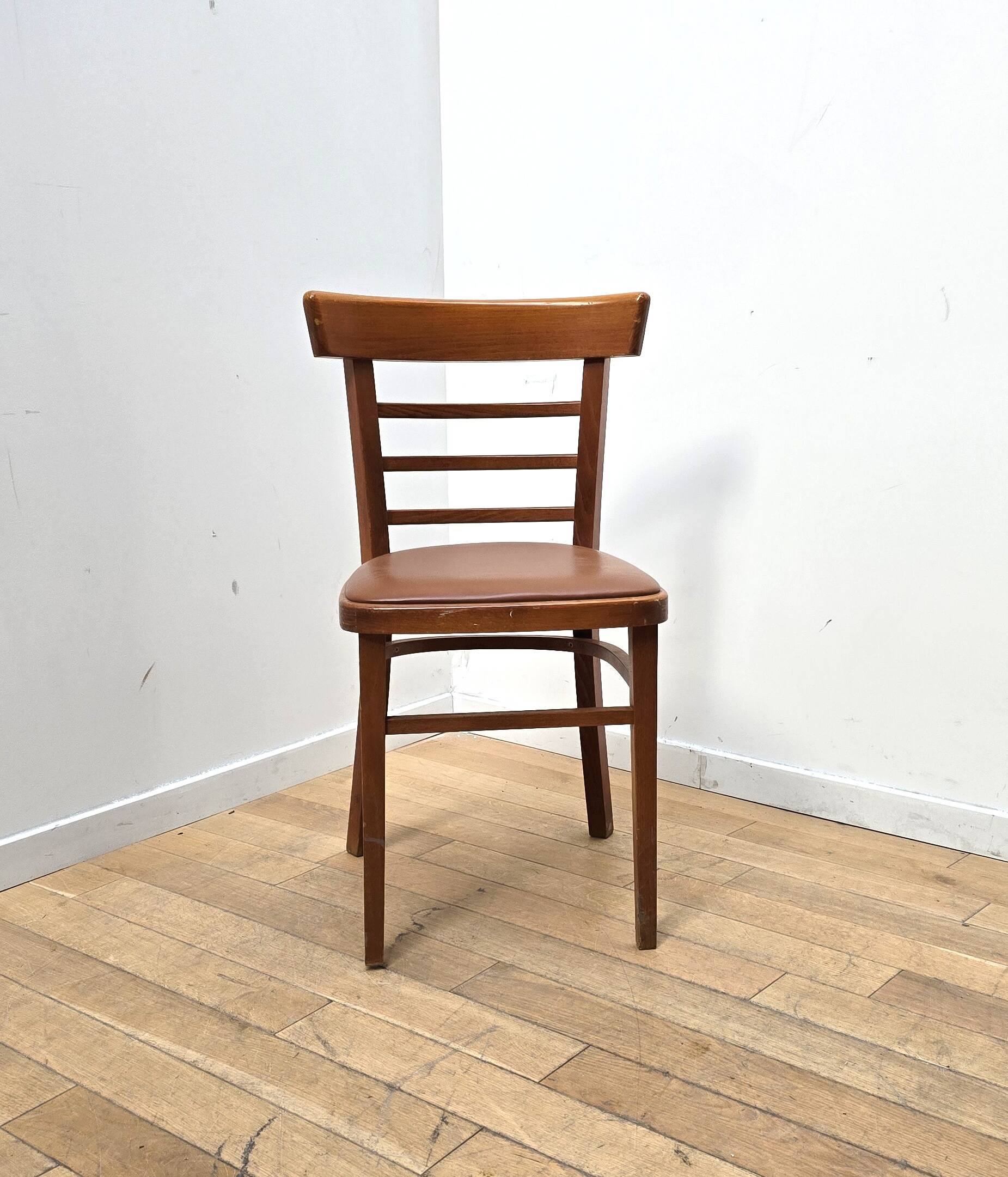 Set of 4 TON bistro chairs