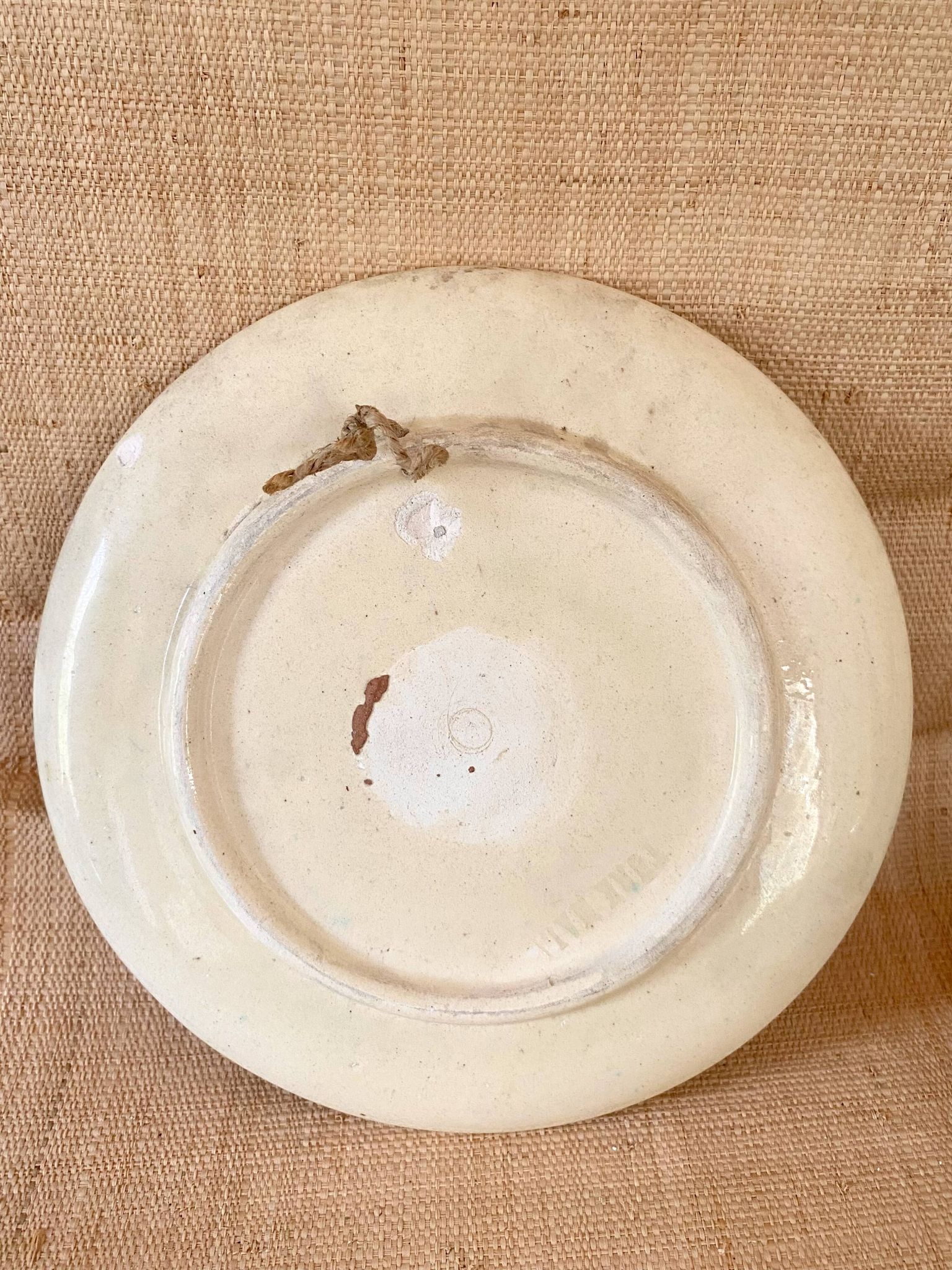 Oriental decorative plate