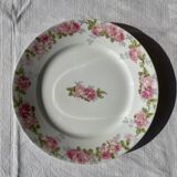 Set of 34 porcelain plates, flower pattern