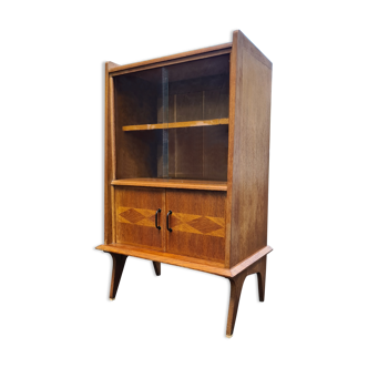Showcase vintage library from the 60s