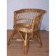 Children's wicker armchair from the 60s