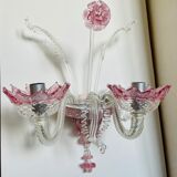 Wall lamp in Murano glass