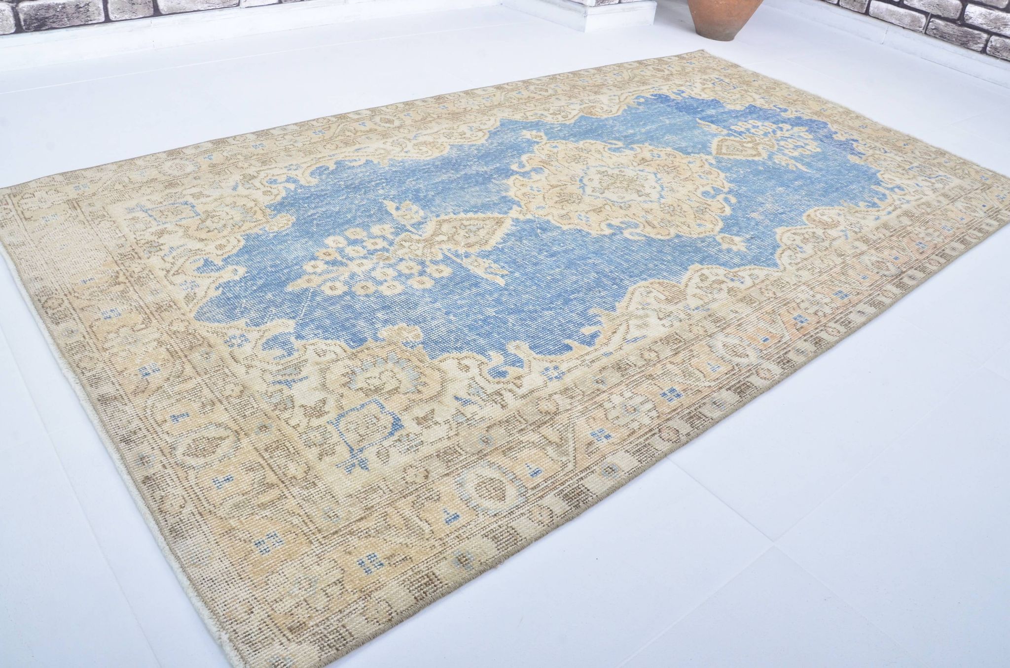 Home Decor Neutral Oushak Carpet sku 3089