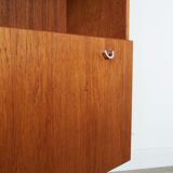Teak bookcase, Danish design, 1970s, production: Denka