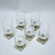 Six glasses of white wine Georg Jensen Rosenthal 60s