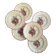 Assiettes creuses Digoin Sarreguemines Modèle Loraine
