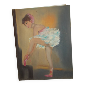 Oil on canvas dancer
