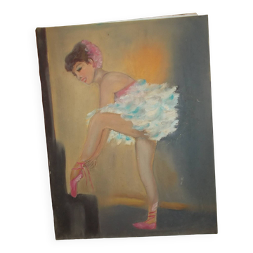 Oil on canvas dancer