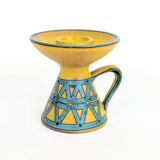 Bougeoir Céramique Ceramano | Poterie Ouest Allemande Années 60