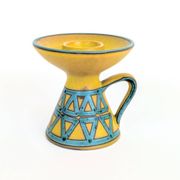 Bougeoir Céramique Ceramano | Poterie Ouest Allemande Années 60