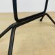Vintage 50s iron candle holder, enameled signed