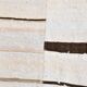 Cream & Brown Striped Vintage Kilim Rug, 204x279Cm