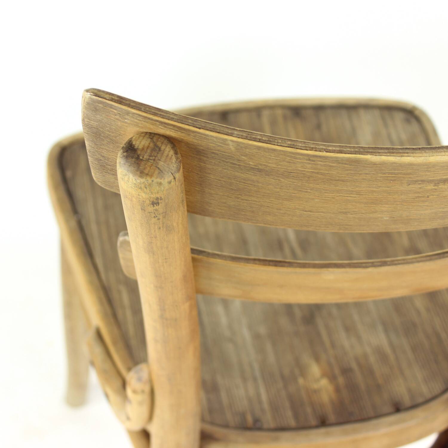 Vintage Bentwood Bistro Chair By Thonet, 1920s