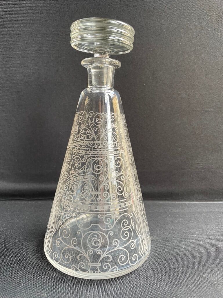 Carafe Baccarat service Lido – Art Deco