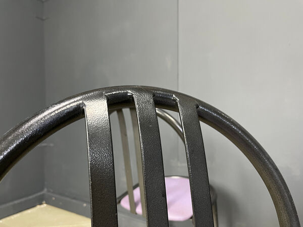 Ensemble de chaises Nr 222 par Robert Mallet-Stevens, années 1980, ensemble de 8.
