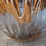 Vintage Bayel crystal vase bowl