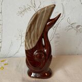 Art Deco Swan Soliflore Vase