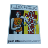 Fernand Léger poster, grand palais