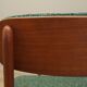 Set of six teak chairs, Danish design,  N. & K. Bundgaard Rasmussen