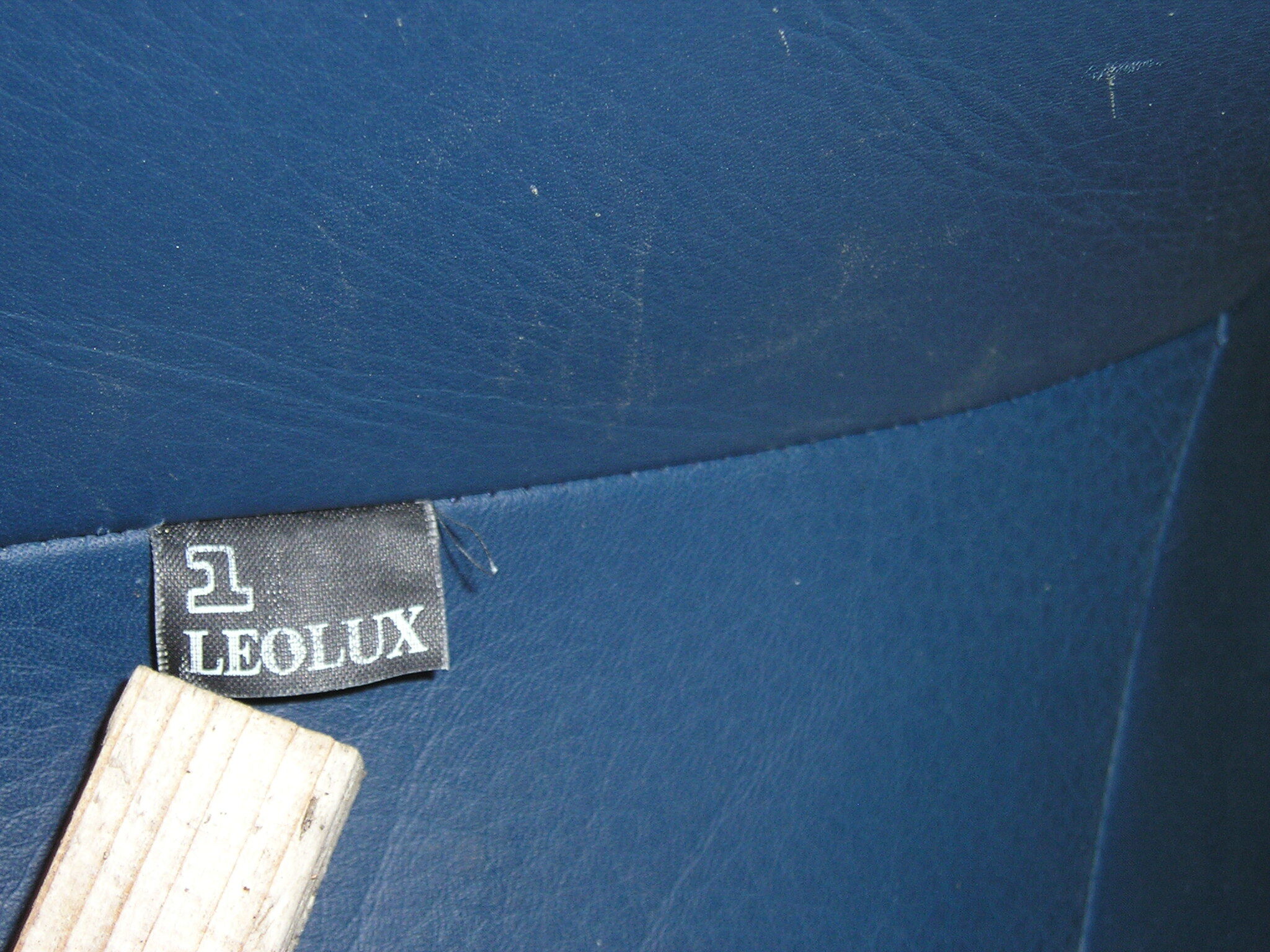 Fauteuil cuir de Jan Armgardt pour Leolux années 80