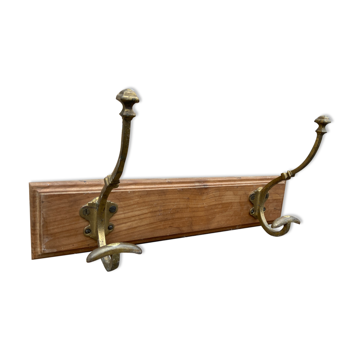 Wall coat rack vintage administrative hooks workshop