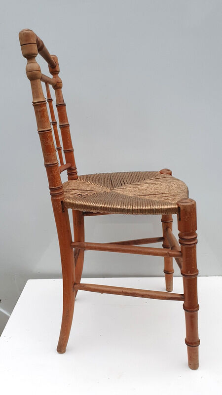 Mulched bamboo chair