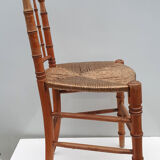 Mulched bamboo chair