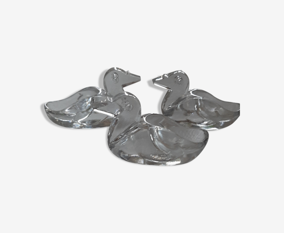 Baccarat crystal table salters