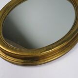 Miroir vintage doré