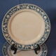 Set 4 Assiettes - Creil & Montereau Labrador service Varsovie