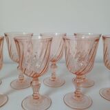 Set of 8 Rosaline wine glasses