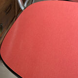 Set of 4 vintage red Formica chairs