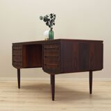 Rosewood desk, Danish design, 1960s, designer: J. Svenstrup