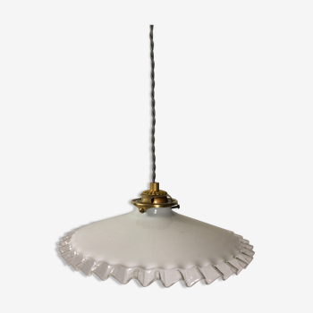 Suspension opaline vintage