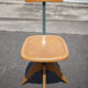 Chaise de bureau bois et métal