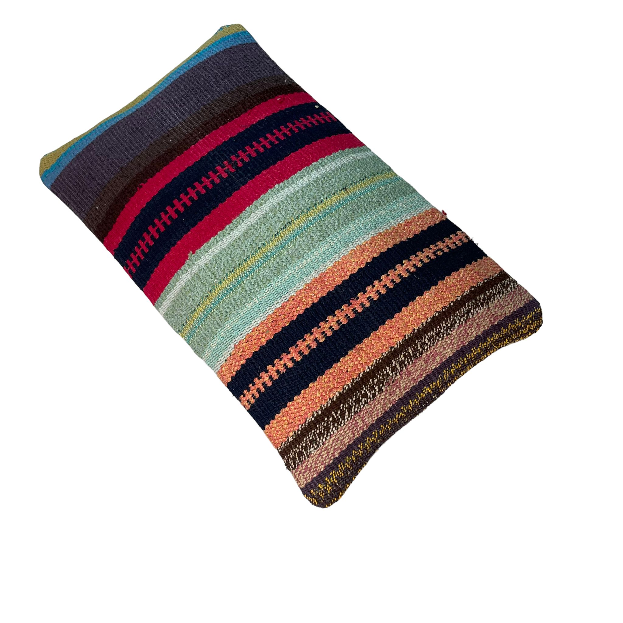 Housse de coussin kilim turc vintage 30x50cm