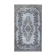 Handmade distressed oriental 1980s 164 cm x 282 cm blue rug