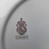 Serving dish Lunéville Badonviller