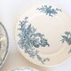 4 assiettes plates mélangées Terre de Fer, Luneville, Creil et Montereau, BFK
