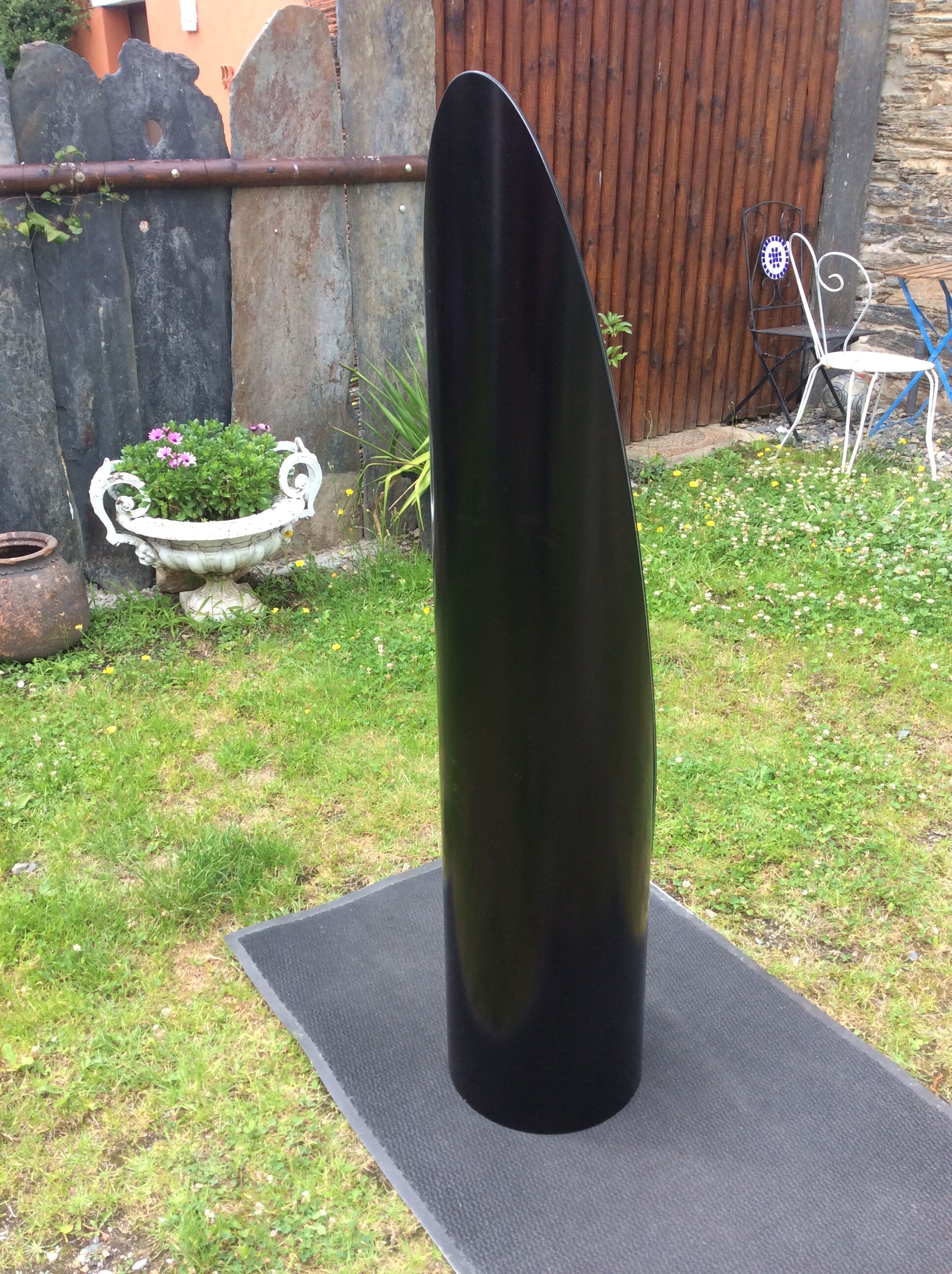 Vintage psyche mirror