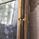 18th century mercury mirror 119x56cm