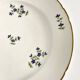 Assiette en porcelaine du Duc d’Angoulême | Motif floral Barbeaux (Bleuets)